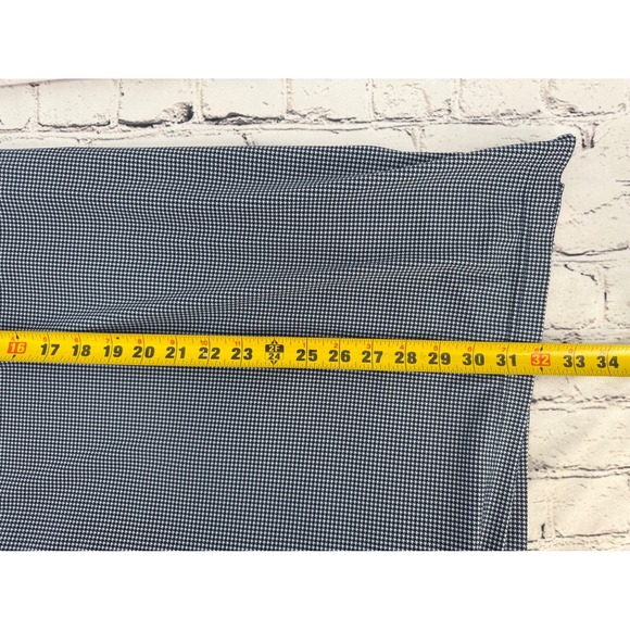 RHOBACK Mens XXXL Golf Polo Shirt Performance Houndstooth Short Sleeve Navy - Picture 6 of 6